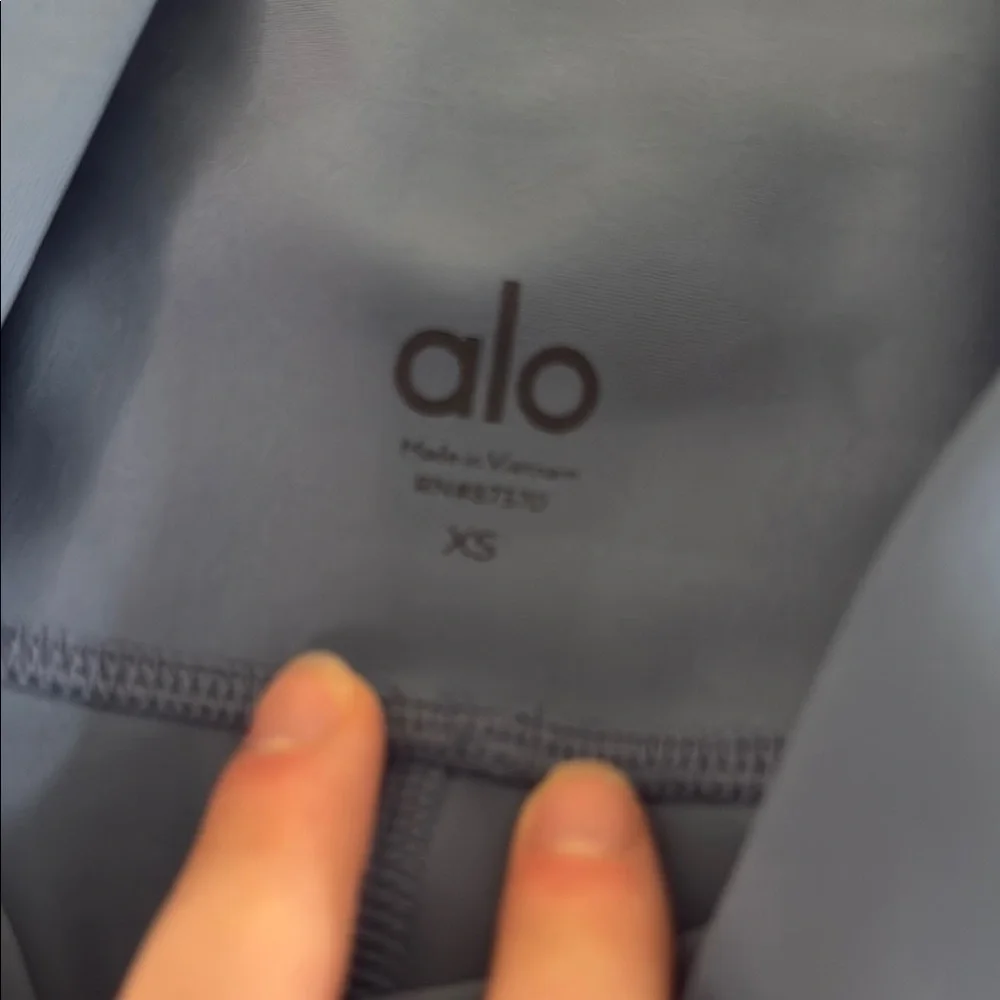 Alo Blue‎ Leggings with silver details